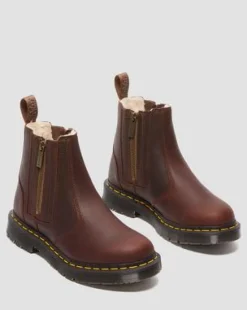 2976 Alyson DM's Wintergrip Chelsea Laarzen in Bruin