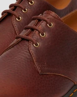 1461 Ambassador Leren Oxford Schoenen in Cashew