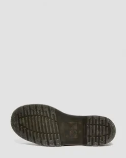 1461 Analine leren schoenen met stalen neuzen in Zwart