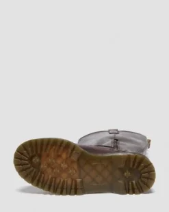 ANISTONE KNIEHOGE CRAZY HORSE BIKER BOOTS in Donkerbruin