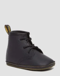 1460 Auburn Leren Booties voor Baby's in Zwart