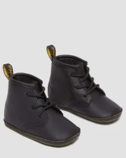 1460 Auburn Leren Booties voor Baby's in Zwart