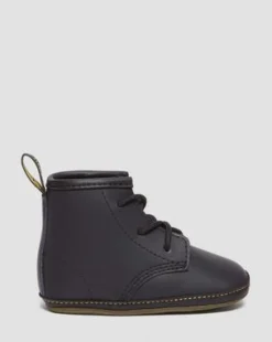 1460 Auburn Leren Booties voor Baby's in Zwart
