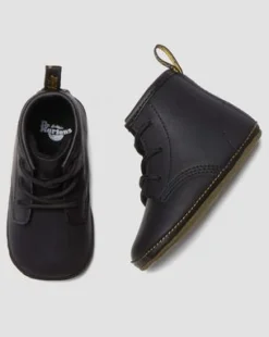 1460 Auburn Leren Booties voor Baby's in Zwart