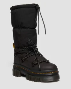 Audrick Hi Puffer Laarzen in Zwart