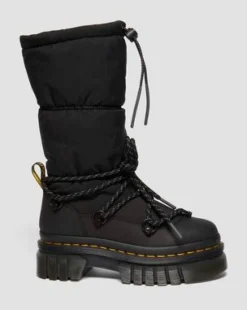 Audrick Hi Puffer Laarzen in Zwart