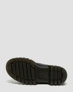 Audrick Nappa Lux Leren Platform Chelsea Boots in Zwart