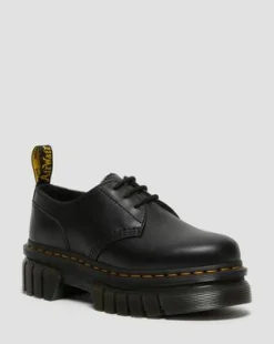 Audrick Nappa Lux Leren Platform Schoenen in Zwart