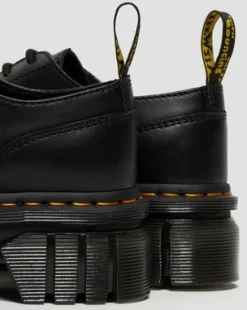 Audrick Nappa Lux Leren Platform Schoenen in Zwart