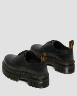 Audrick Nappa Lux Leren Platform Schoenen in Zwart