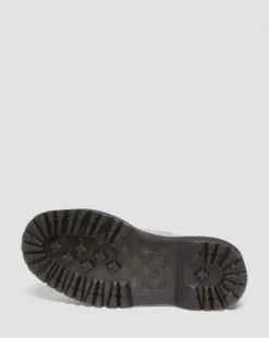 Bethan Pisa Leren Platform Mary Jane Schoenen in Vintage Taupe