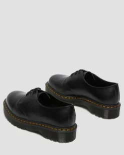 1461 Bex Smooth Leren Oxford Schoenen in Zwart