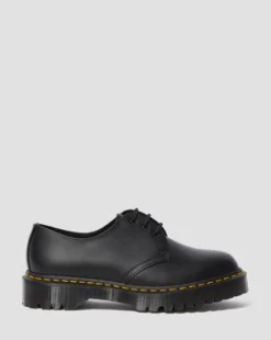 1461 Bex Smooth Leren Oxford Schoenen in Zwart