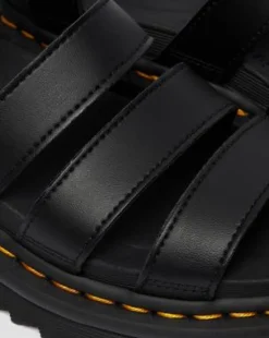 Blaire Felix Rub Off Vegan Sandalen met Riem in Zwart