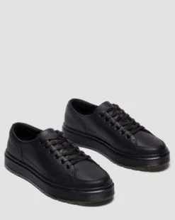 Brookline Nappa Leren Schoenen in Zwart