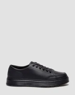 Brookline Nappa Leren Schoenen in Zwart