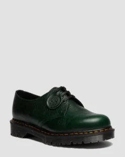 1461 Buckingham Leren Schoenen in Dms Groen