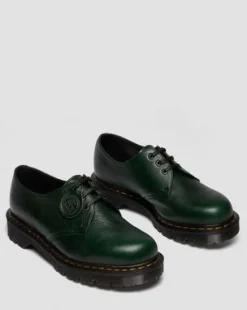 1461 Buckingham Leren Schoenen in Dms Groen
