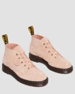 Church Desert Oasis Suède Monkey Boots in Peach Beige