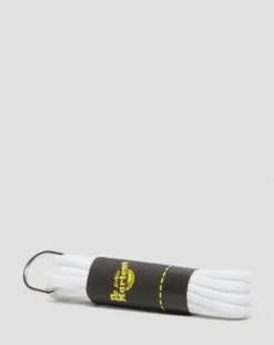 140cm Ronde Schoenveters (8-10 Veterogen) in Wit