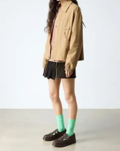 8065 Crazy Horse Leren Mary Jane Schoenen in Donkerbruin