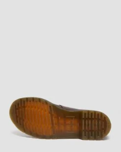 8065 Crazy Horse Leren Mary Jane Schoenen in Donkerbruin