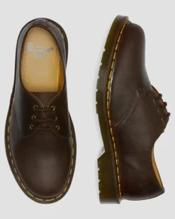 1461 Crazy Horse Leren Oxford Schoenen in Bruin