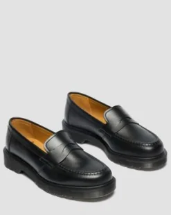 Delapre Penny Loafers in Zwart
