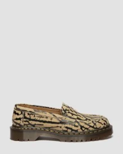 Delapre Suède Loafers in Teak Bruin & Zwart