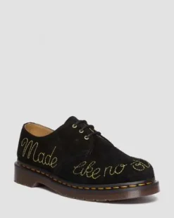 1461 Desert Oasis Suède Schoenen in Zwart