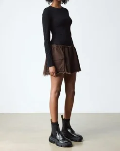 DMXL Distressed Lakleren Chelsea Boots in Zwart