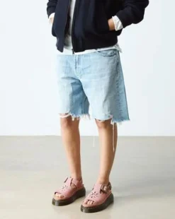 Dunnet Flower Nubuck Platformsandalen in Dusty Roze