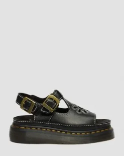 Dunnet Flower volnerfleren sandalen in Zwart