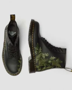 1460 Evergreen Genix Nappa Laars in Zwart & Groen