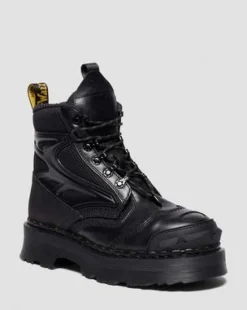 EXOSHIELD XX01 leren laarzen met stalen neuzen in Zwart