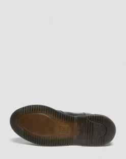 Flora Smooth Leren Chelsea Boots in Zwart