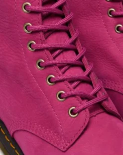 1460 GETROMMELD NUBUCK VETERLAARZEN in Roze
