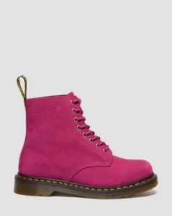 1460 GETROMMELD NUBUCK VETERLAARZEN in Roze