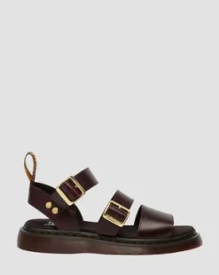 Gryphon Atlas Leren Gladiatorsandalen in Charro