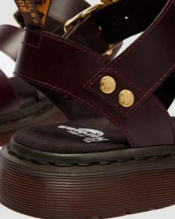 Gryphon Atlas Leren Gladiatorsandalen in Charro