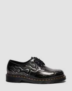 1461 Inferno Leren Veterschoenen in Zilver