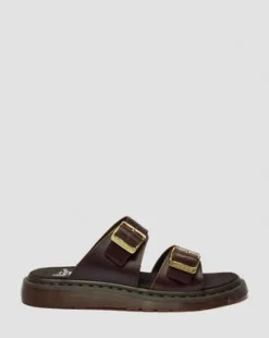 Josef Atlas Leren Sandalen met Twee Riemen in Charro