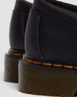 Junior Adrian Leren Loafers in Zwart