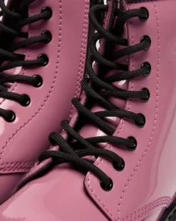 Junior 1460 Lamper Lakleren Laarzen in Dms Roze