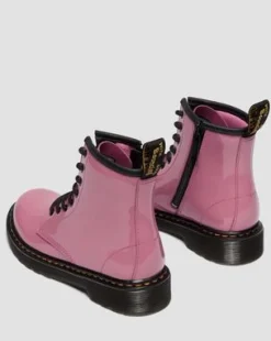 Junior 1460 Lamper Lakleren Laarzen in Dms Roze