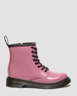 Junior 1460 Lamper Lakleren Laarzen in Dms Roze