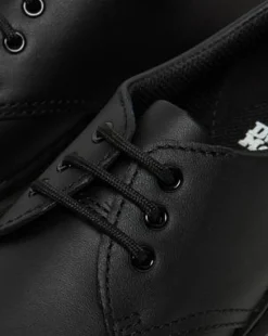 Junior 1461 Mono Softy T Leren Schoenen in Zwart