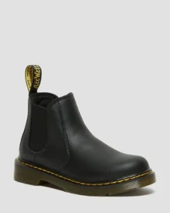 Junior 2976 Softy T Leren Chelsea Boots in Zwart