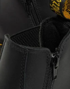 Junior 2976 Softy T Leren Chelsea Boots in Zwart