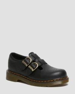 Junior 8065 Softy T Leren Mary Jane Schoenen in Zwart
